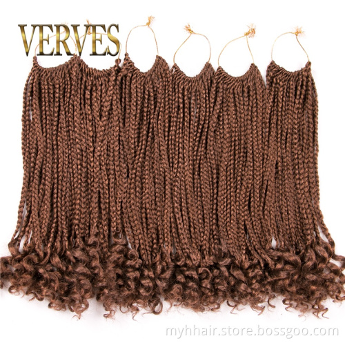 14 inch and 18 inch Crochet Hair Extensions 24 Strands/pack Ombre Braiding Hair Braids twist Box Braids Hair Synthetic
